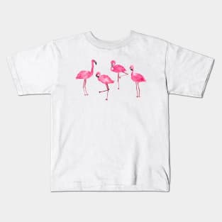 pink flamingos Kids T-Shirt